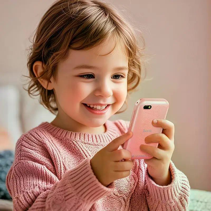 Hoco Y102 2.8-inch children phone blue - imagine 2