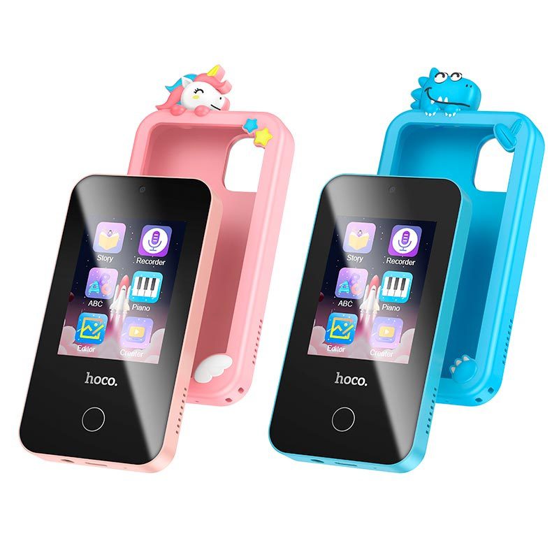 Hoco Y103 2.8-inch children game phone blue - imagine 3