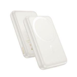 Hoco J141 Grace PD20W magnetic power bank(10000mAh) milky white
