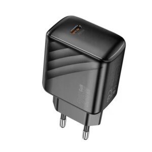 Hoco CS24A Puerto single-port PD25W charger(EU) black
