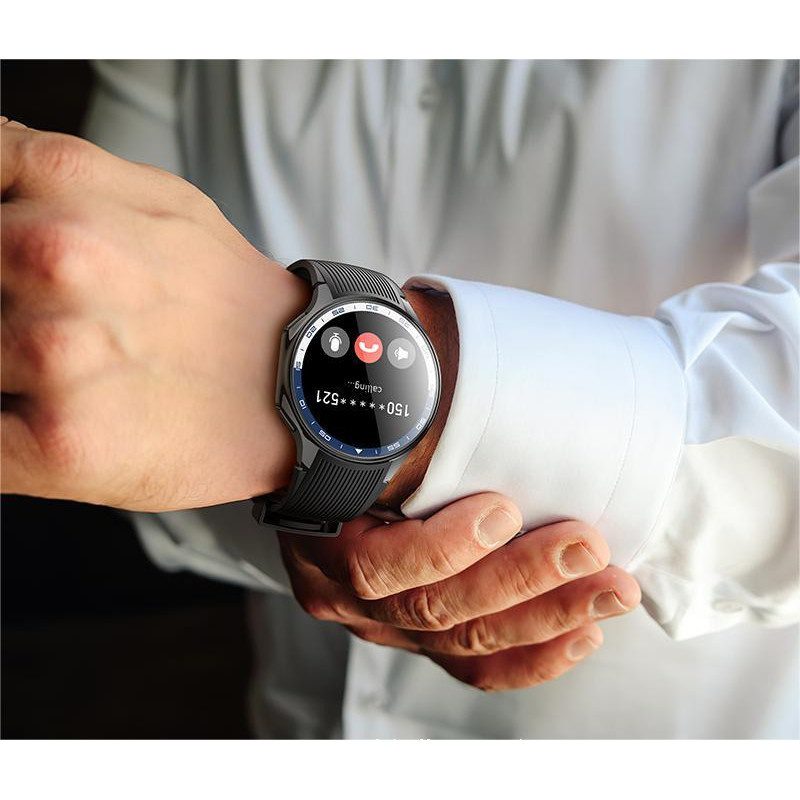 Hoco Y24 AMOLED Smart sports watch(call version) black
