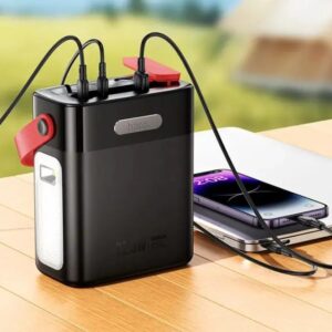 Hoco J143 Title 22.5W+PD20W fully compatible power bank(80000mAh) black