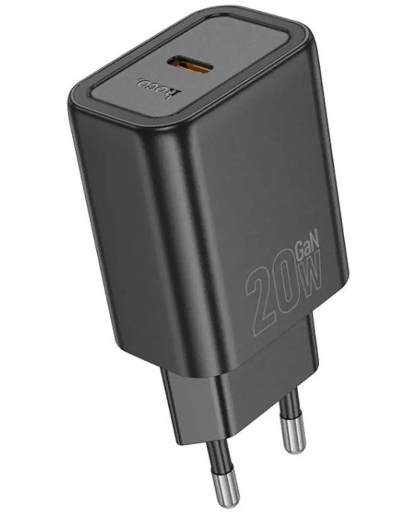Hoco N60 Gentle single port PD20W charger(EU) black