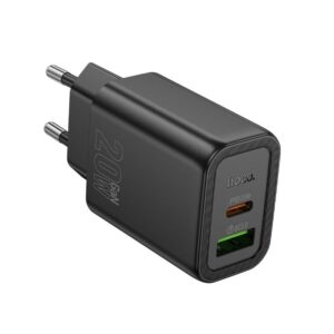 Hoco N61 Gentle PD20W+QC3.0 charger(EU) black