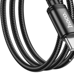 Hoco X89 Wind charging data cable Type-C(L=2M)(packaged) black
