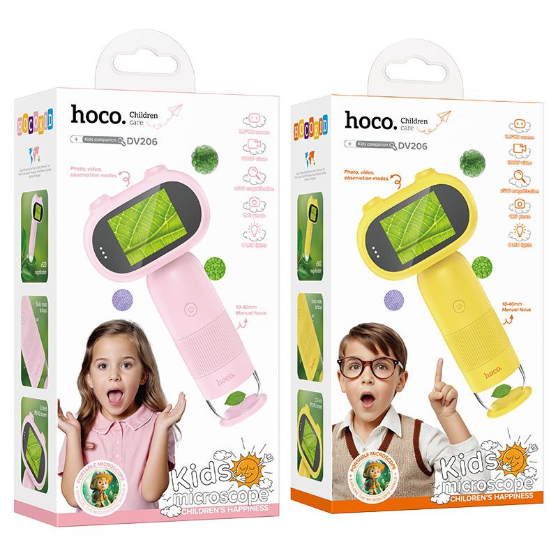 Hoco DV206 Children microscope pink - imagine 3