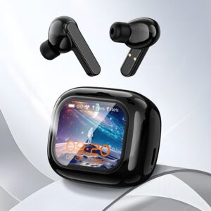 Hoco DES53 Enthusiast BT headset with smart touch screen black