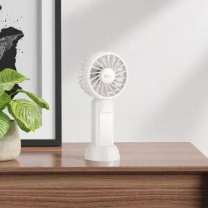 Hoco HX60 Nimble portable handheld fan white