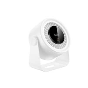 Hoco HX66 desktop circulating fan white