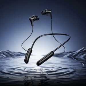 Hoco ES75 Niya neck-hanging BT headset black