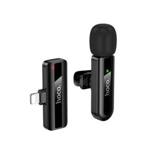 Hoco L20 Fair wireless microphone iP black