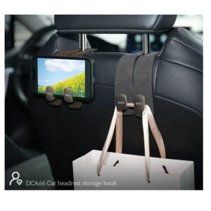 Hoco DCA66 Car headrest storage hook black