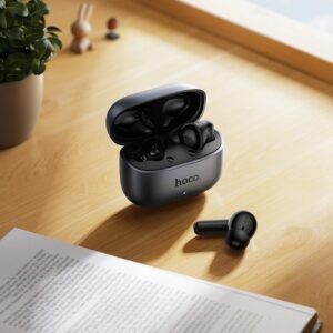 Hoco EQ27 Fun ANC+ENC smart AI translation headset(App) metal gray