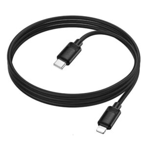 Hoco X122 Benefit PD27W silicone charging data cable iP(packaged) black