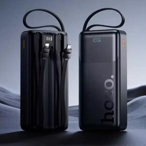 Hoco J156A Founder 22.5W+PD20W fully compatible power bank with four cables(20000mAh) black