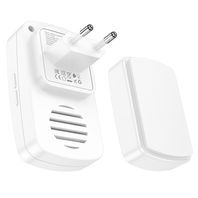 Hoco HI26 self-powered wireless doorbell(EU) white - imagine 2