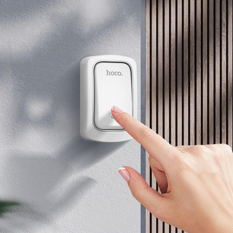 Hoco HI26 self-powered wireless doorbell(EU) white