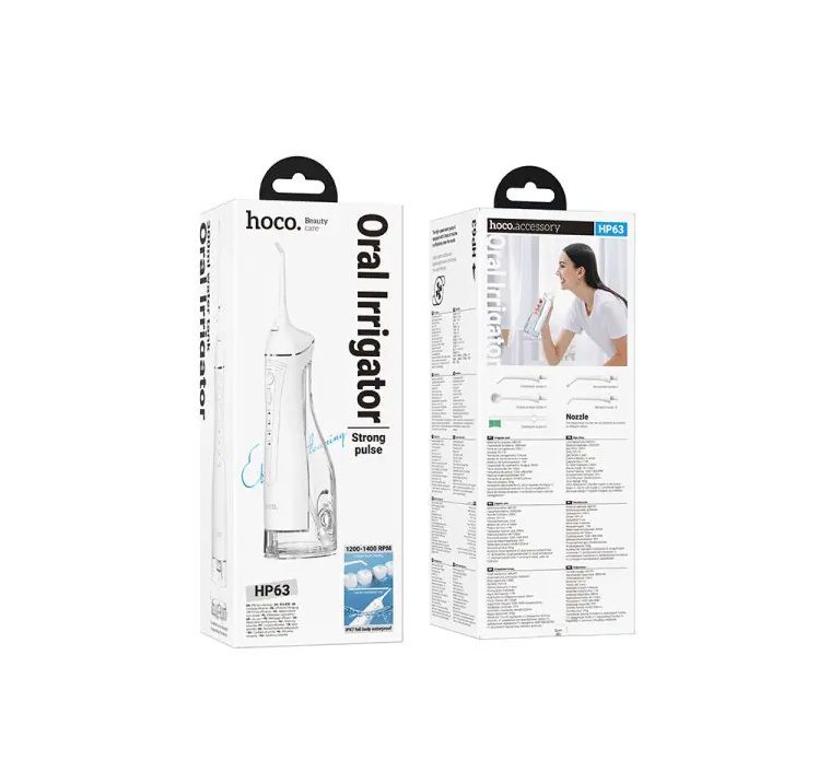 Hoco HP63 Electric oral flushing device white - imagine 2
