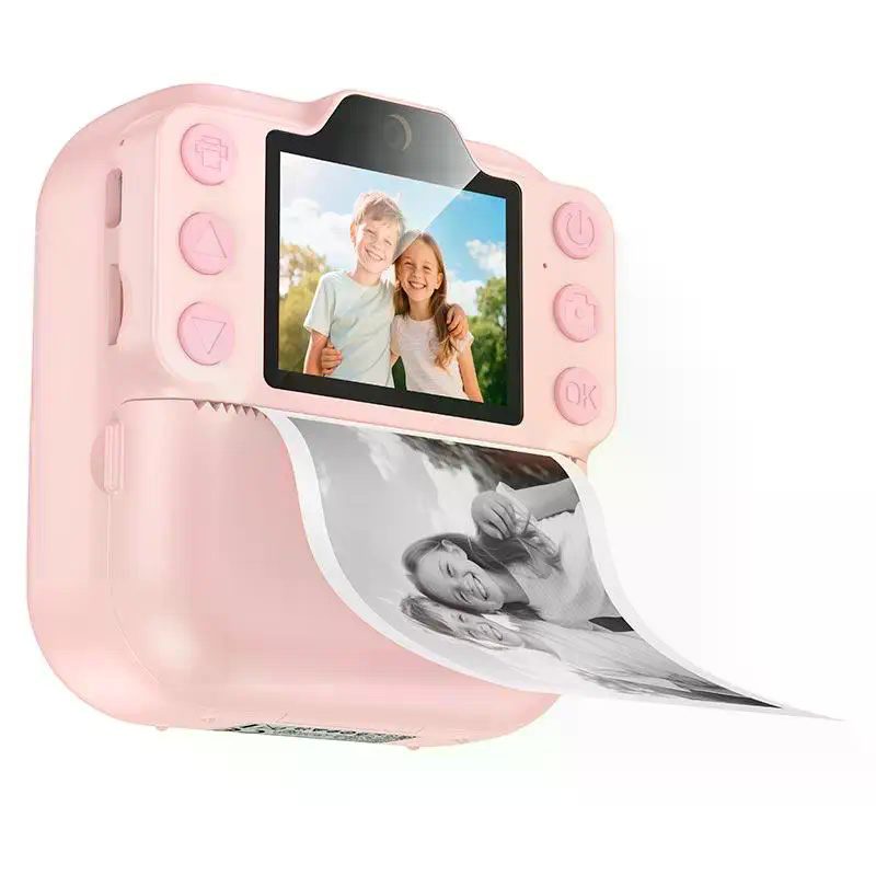 Hoco DV211 Dual camera children printing camera yellow - imagine 3