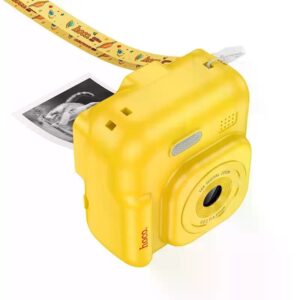 Hoco DV211 Dual camera children printing camera yellow