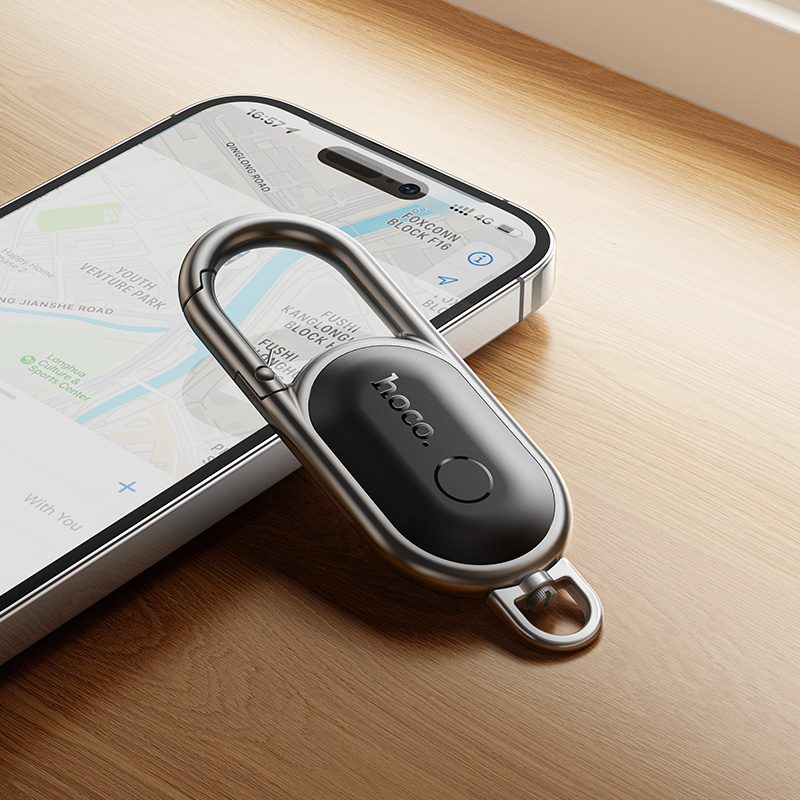 Hoco E91J Tiger smart anti-lost(keychain) black