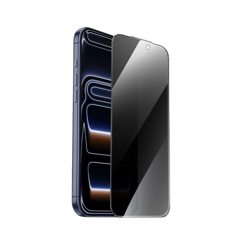 Hoco Bear defense series full screen privacy protection anti static tempered glass set iP17/16 Pro(10PCS)(G777 Plus) black