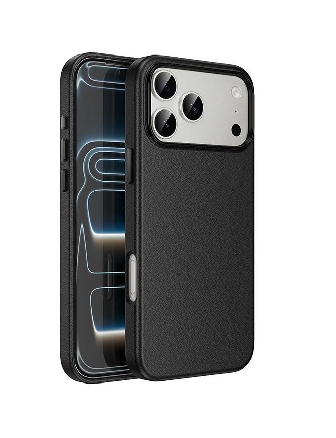 Hoco DG29 leather protective case iP17 Air brown - imagine 2