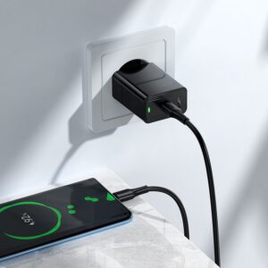 Hoco CS93A Leader single port PD20W charger set(C to C)(EU) black