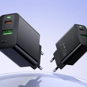Hoco CS94A Leader PD20W+QC3.0 charger(EU) black