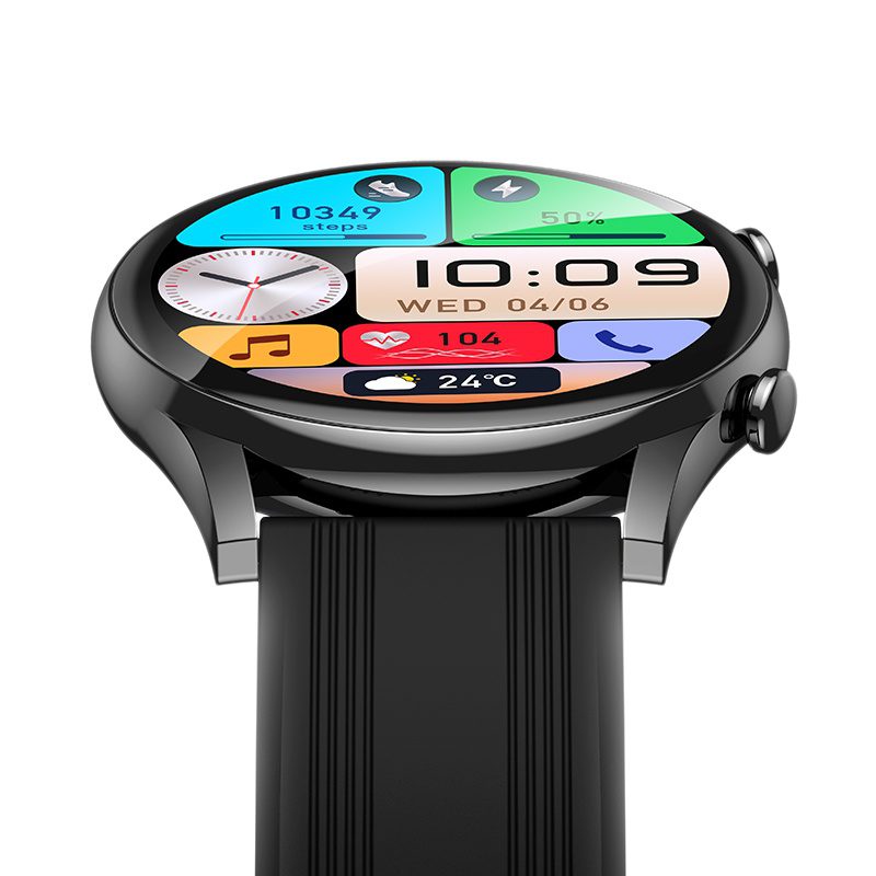 Hoco Y38 AMOLED Smart watch(call version) silver - imagine 4