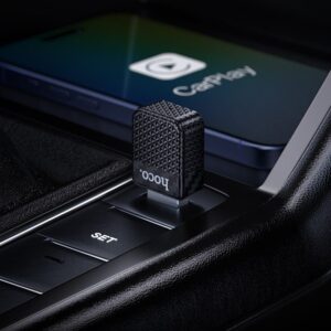 Hoco HU3 Tony car wireless CarPlay adapter black