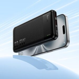 Hoco J159 Essence 22.5W+PD20W fully compatible power bank(10000mAh) black