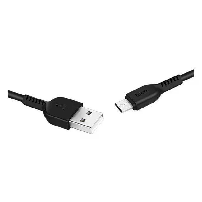 Hoco X20 Flash micro charging cable,(L=1M) black