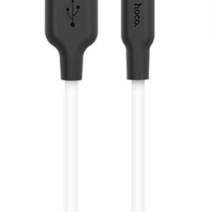 Hoco X21 Silicone iP charging cable black&white
