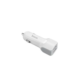 Hoco Z23 grand style dual-port car charger white