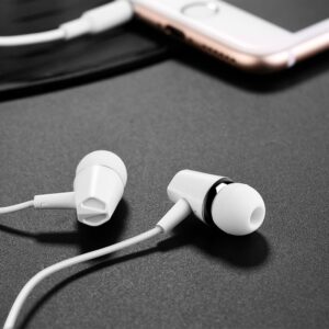 Hoco M34 honor music universal earphones with microphone white