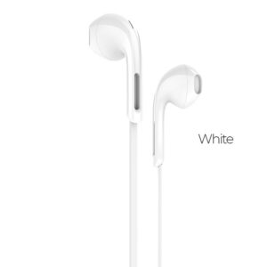 Hoco M39 Rhyme sound earphones with microphone white