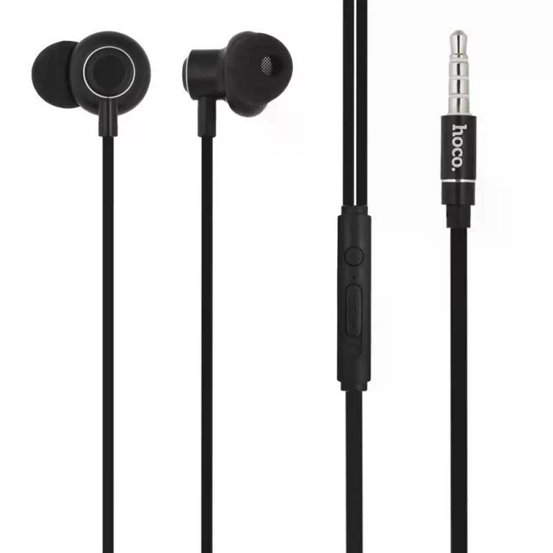 Hoco M44 Magic sound wired earphones with microphone black - imagine 4