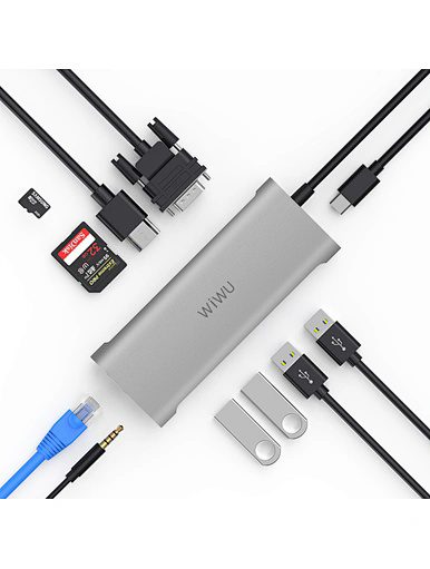 Wiwu Alpha 11 in 1 gray - imagine 3