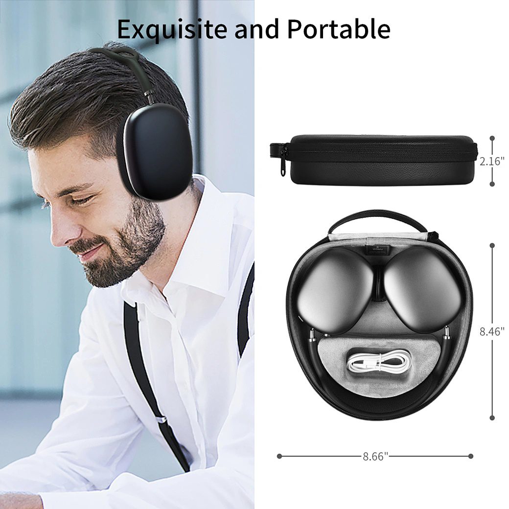 Wiwu Ultrathin Smart Case for Airpods Max AirPods Max Black - imagine 2