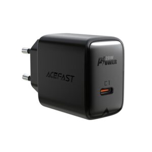 ACEFAST A1 PD20W single USB-C charger,black(EU)