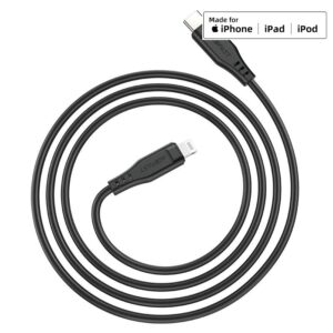 ACEFAST C3-01 USB-C to Lightning TPE charging data cable,black