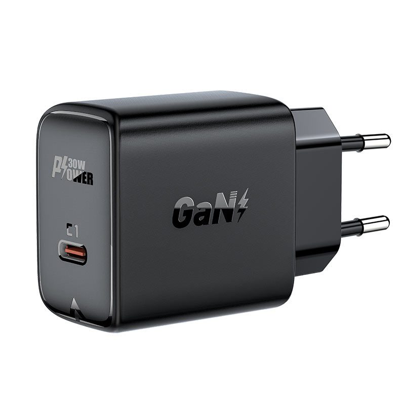 ACEFAST A21 PD30W GaN single USB-C charger,white (EU) - imagine 2