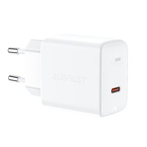 ACEFAST A21 PD30W GaN single USB-C charger,white (EU)