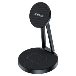 ACEFAST E8 desktop 2-in-1 wireless charging holder,black