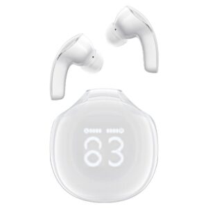 ACEFAST T9 Crystal (Air) color bluetooth earbuds,porcelain white