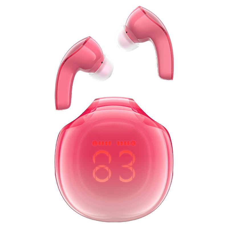 ACEFAST T9 Crystal (Air) color bluetooth earbuds,porcelain white - imagine 4