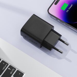 ACEFAST A104 PD25W GaN single USB-C charger,black