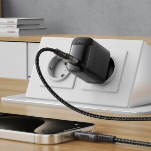 ACEFAST A112 PD45W GaN single USB-C charger,black