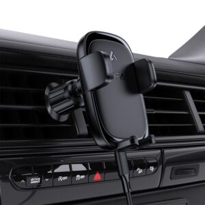 ACEFAST D48 press type wireless charging car holder for air vent,black